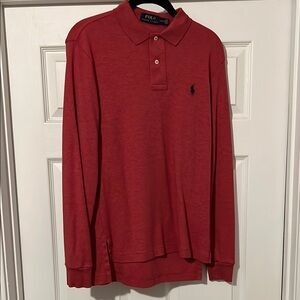 Polo by Ralph Lauren Red Dress Shirt Classic Style